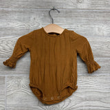 Pleated Bamboo Bodysuit 0-3M