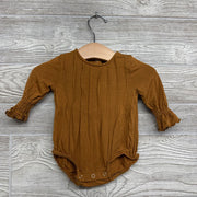Pleated Bamboo Bodysuit 0-3M