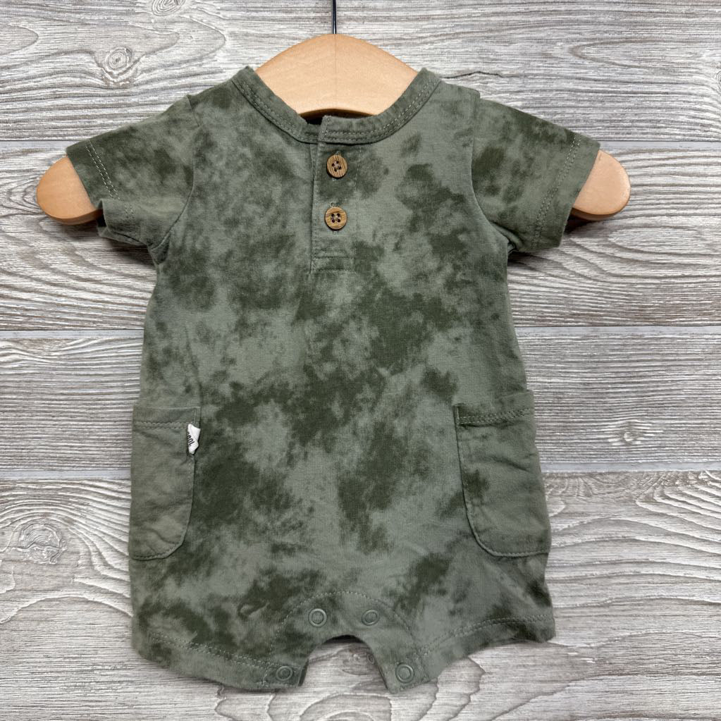 Shorty Romper Tie Dye NB