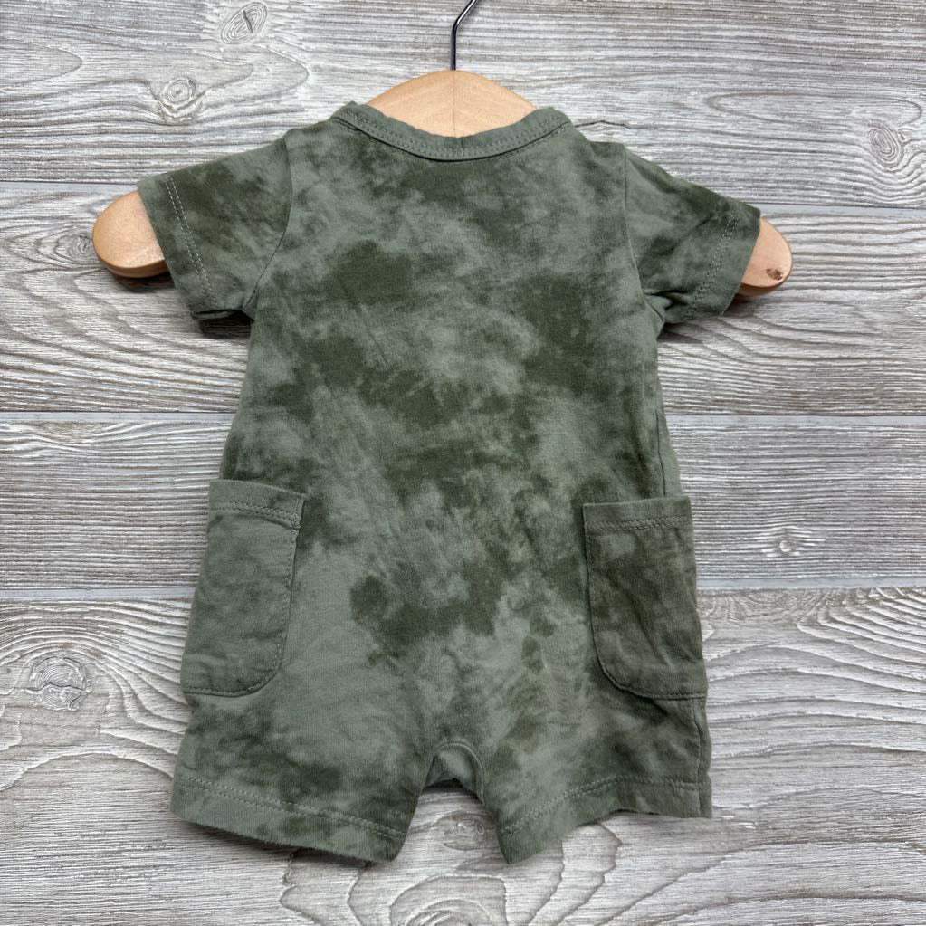Shorty Romper Tie Dye NB