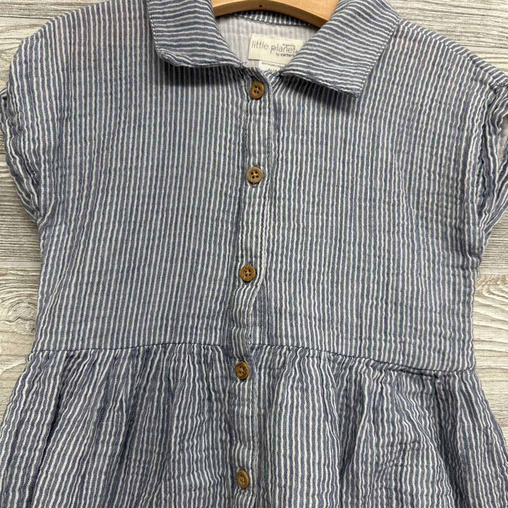 Gauze Dress Stripes 4t