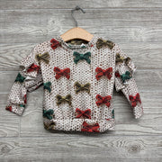 LS Shirt Bows 12M