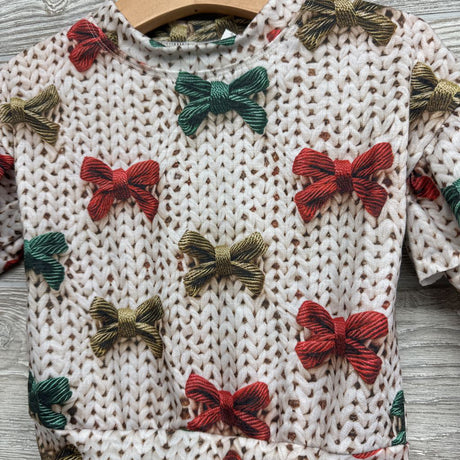 LS Shirt Bows 12M