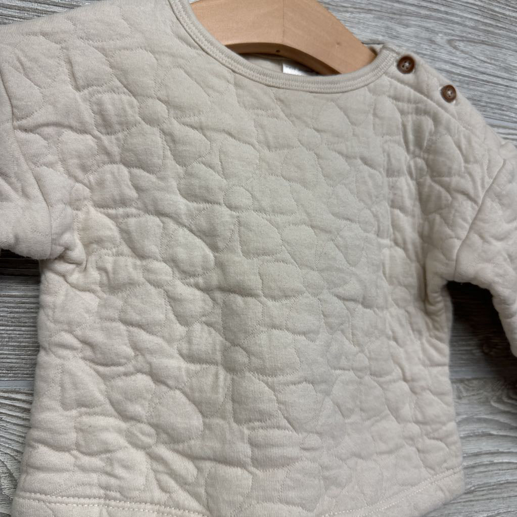 Quilted Flower Shirt 9M