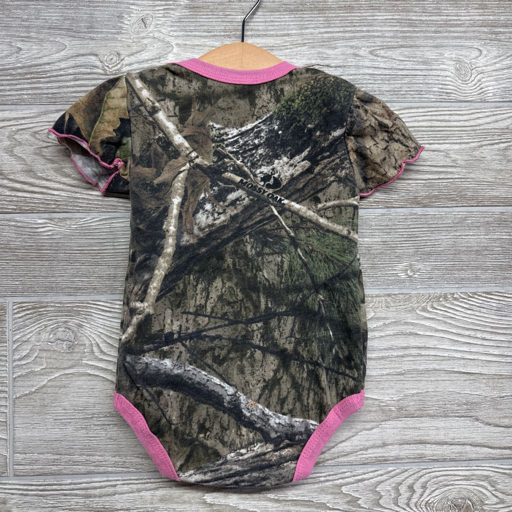 Bodysuit Daddy's Baby Buck Camo Plaid 6-9M
