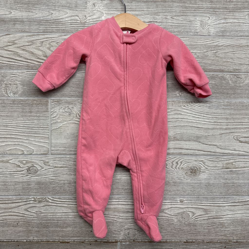 Blanket Sleeper Hearts 6M