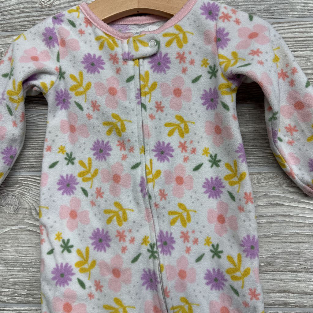 Blanket Sleeper Flowers 6-9M