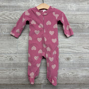 Blanket Sleeper Hearts 6-9M