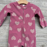 Blanket Sleeper Hearts 6-9M