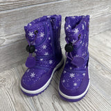 Winter Snow Boots Snow Flakes 7c