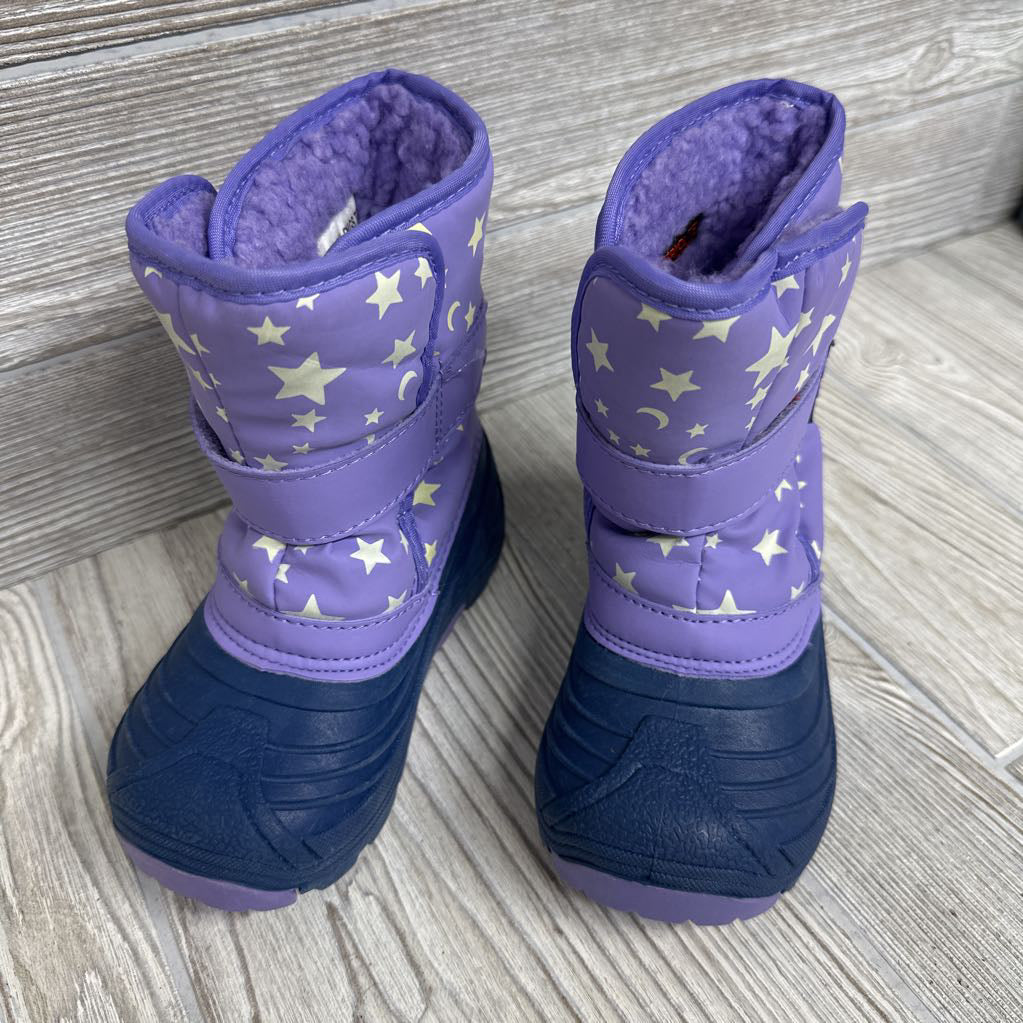 Velcro Winter Snow Boots Stars