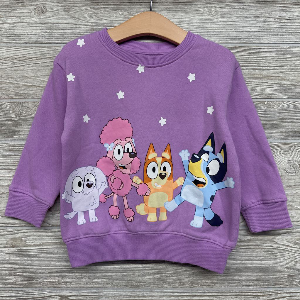 Crewneck Stars Bluey 3t