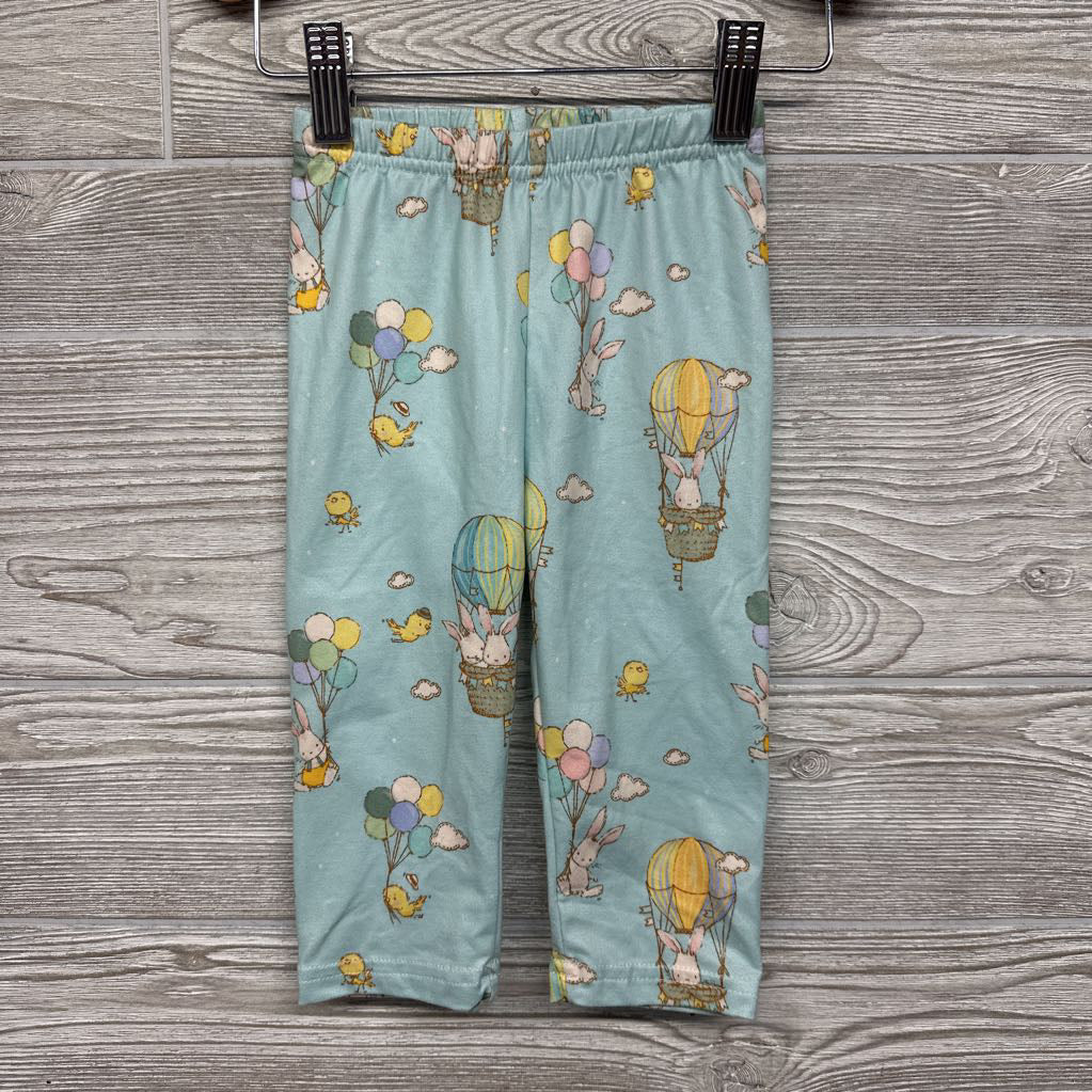 Leggings Rabbits & Hot Air Balloons 3t