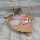 Wooden Drum Set
