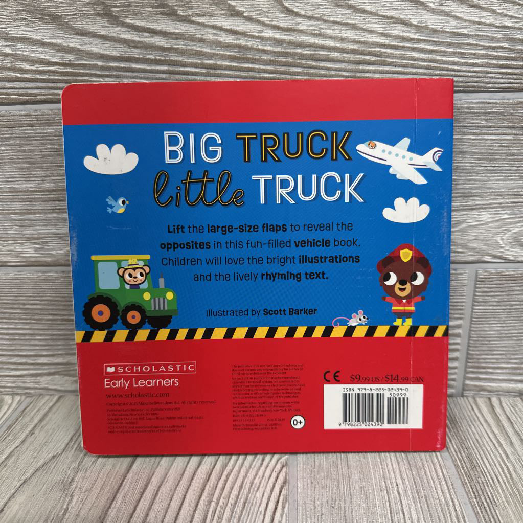 Big Truck Little Truck Board Book