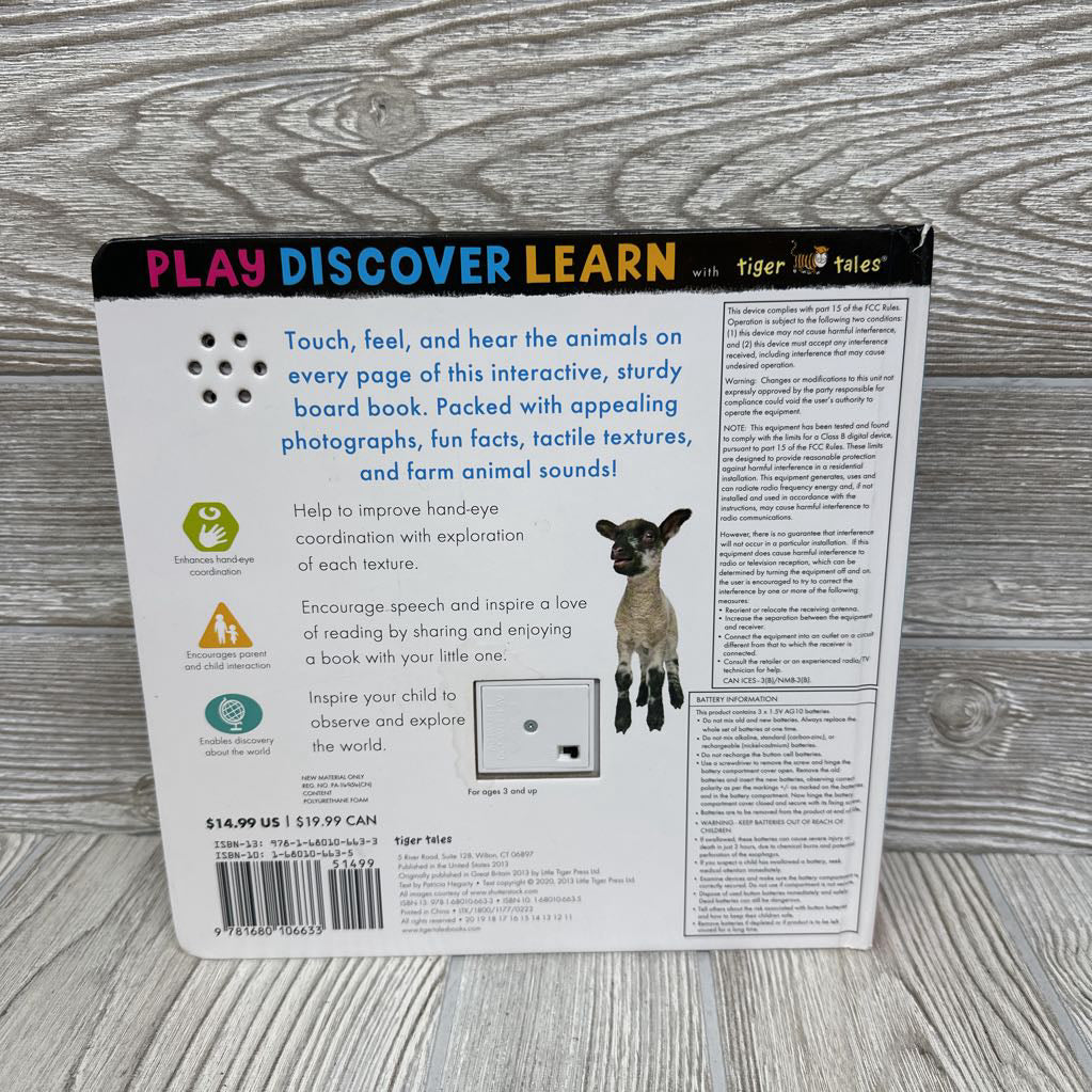 My First Touch & Feel Sound Book Noisy Farm