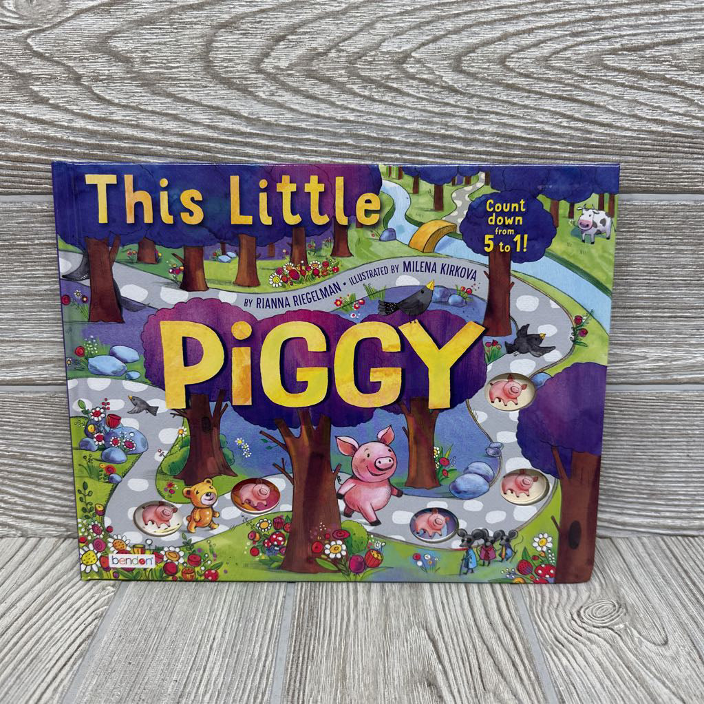 This Little Piggy Count Down Book