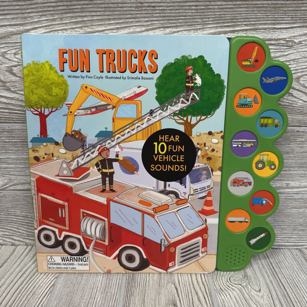 Fun Trucks Sound Board Book