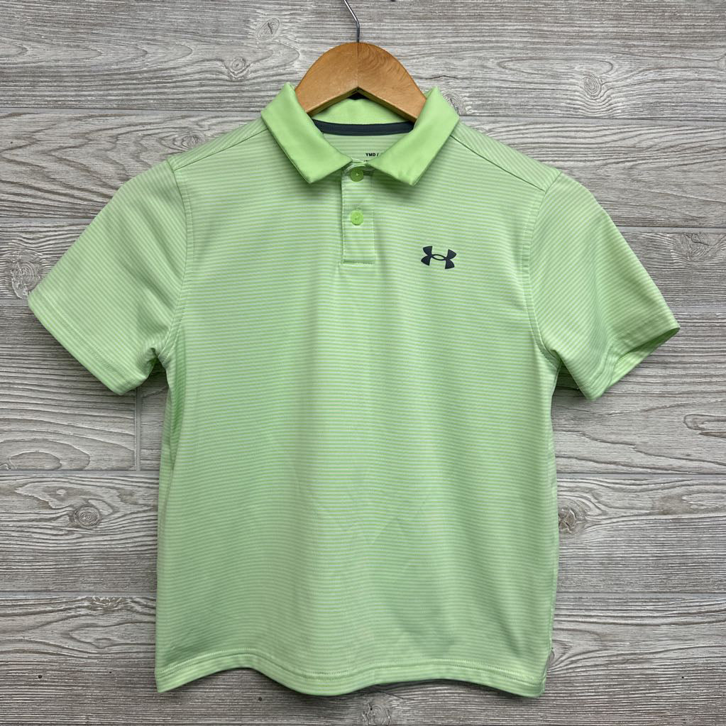 Active Polo Shirt Stripes 10-12
