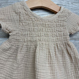 Smocked Muslin Dress 6-9M