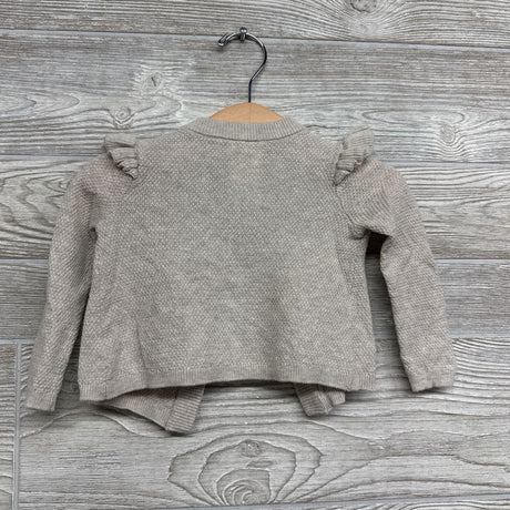 Cardigan Sweater Ruffle SHoulder 9M