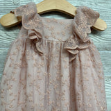Blush Lace Dress 9M