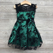 Tulle Layered Dress Flowers 2t
