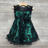 Tulle Layered Dress Flowers 2t