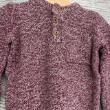 Henley Sweater W/ Pocket 2t