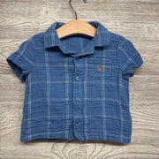 Muslin Button Up SS Shirt 12-18M