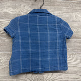 Muslin Button Up SS Shirt 12-18M
