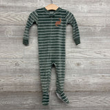 Plush Sleeper Stripes & Dinosaur 12M