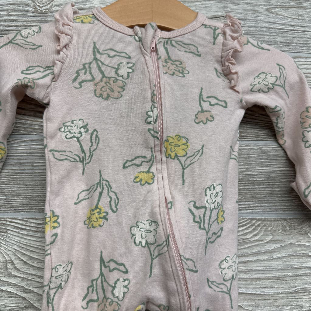 Sleep & Play Flowers Ruffles NB