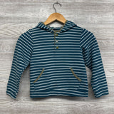 1/4 Snap Pullover Shirt W/ Hood Stripes 7