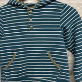 1/4 Snap Pullover Shirt W/ Hood Stripes 7