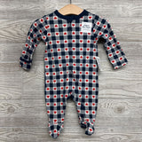 NEW Sleeper Gingham & Hearts 0-3M