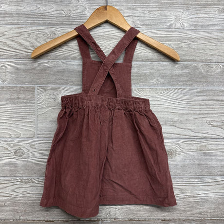 Corduroy Jumper Scallop Pockets 3t