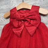 Tulle Dress W/ Big Bow 12M