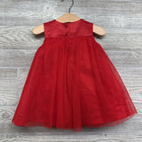 Tulle Dress W/ Big Bow 12M