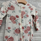 Viscose Footless Sleeper Flowers 12M