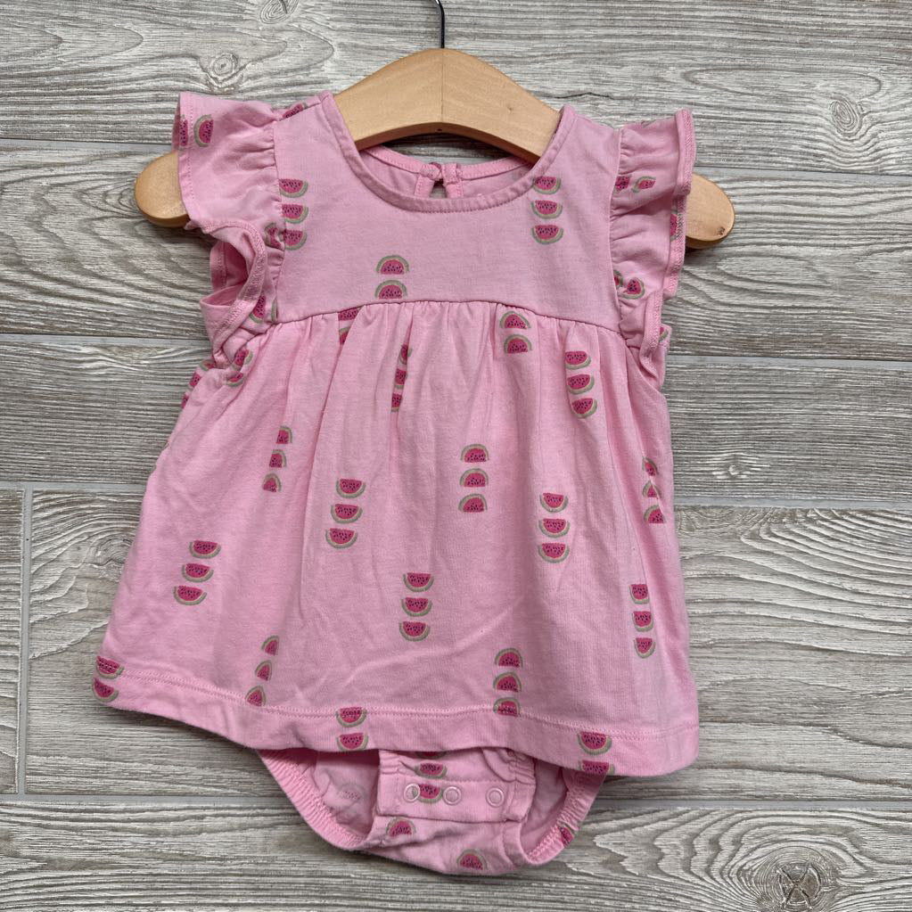 Bodysuit Dress Watermelon 12M