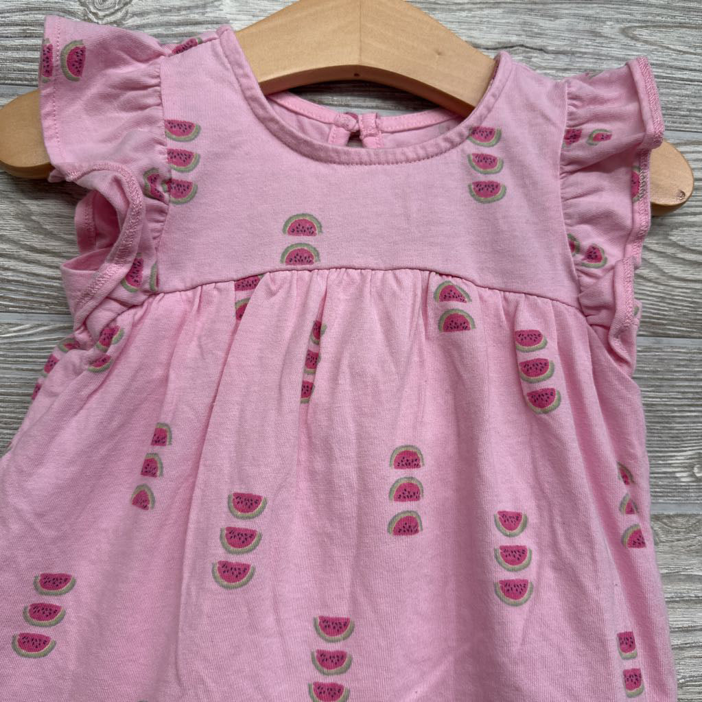 Bodysuit Dress Watermelon 12M