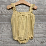 Ruffle Strap Pointelle Bubble Romper 12-18M