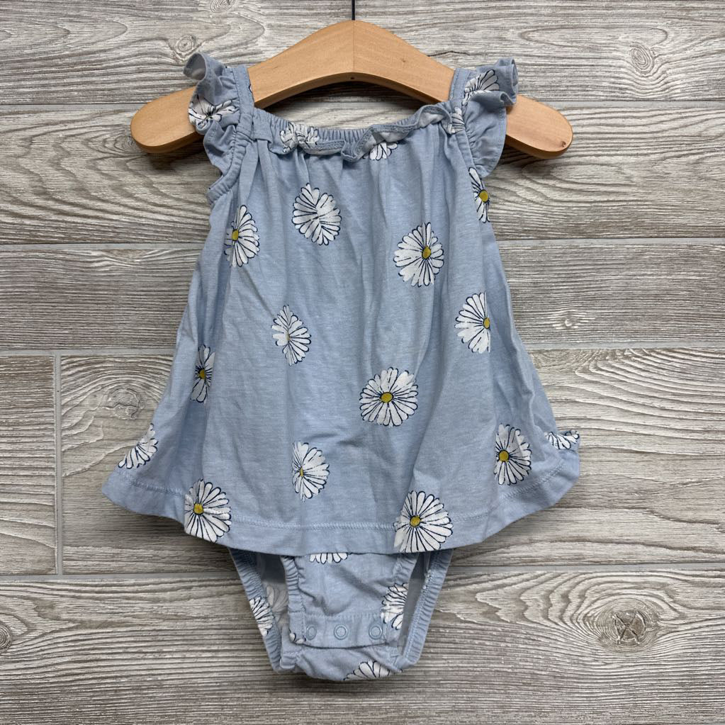 Bodysuit Dress Flowers 18M
