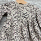Crewneck Dress Animal Print 9M