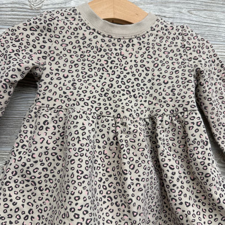 Crewneck Dress Animal Print 9M
