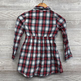 Plaid Button Up Dress 7-8