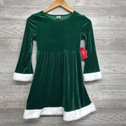 Santa Velour Dress 7-8