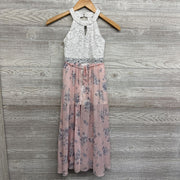 High Low Sheer Dress Jewels Flowers 7