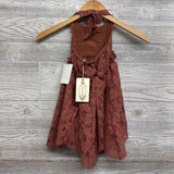 NEW Sonyah Halter Dress Flowers 3